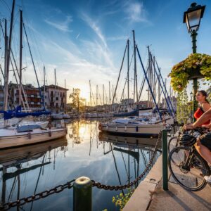 Am Ziel: Der Fischerhafen von Grado (c) Ciclovia Alpe Adria, Nicola Brollo