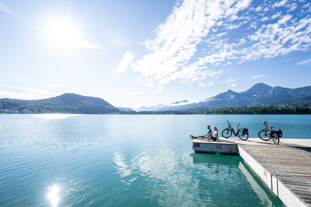 Radpause am Faaker See (c) Gert Perauer Radpause am Faaker See (c) Gert Perauer