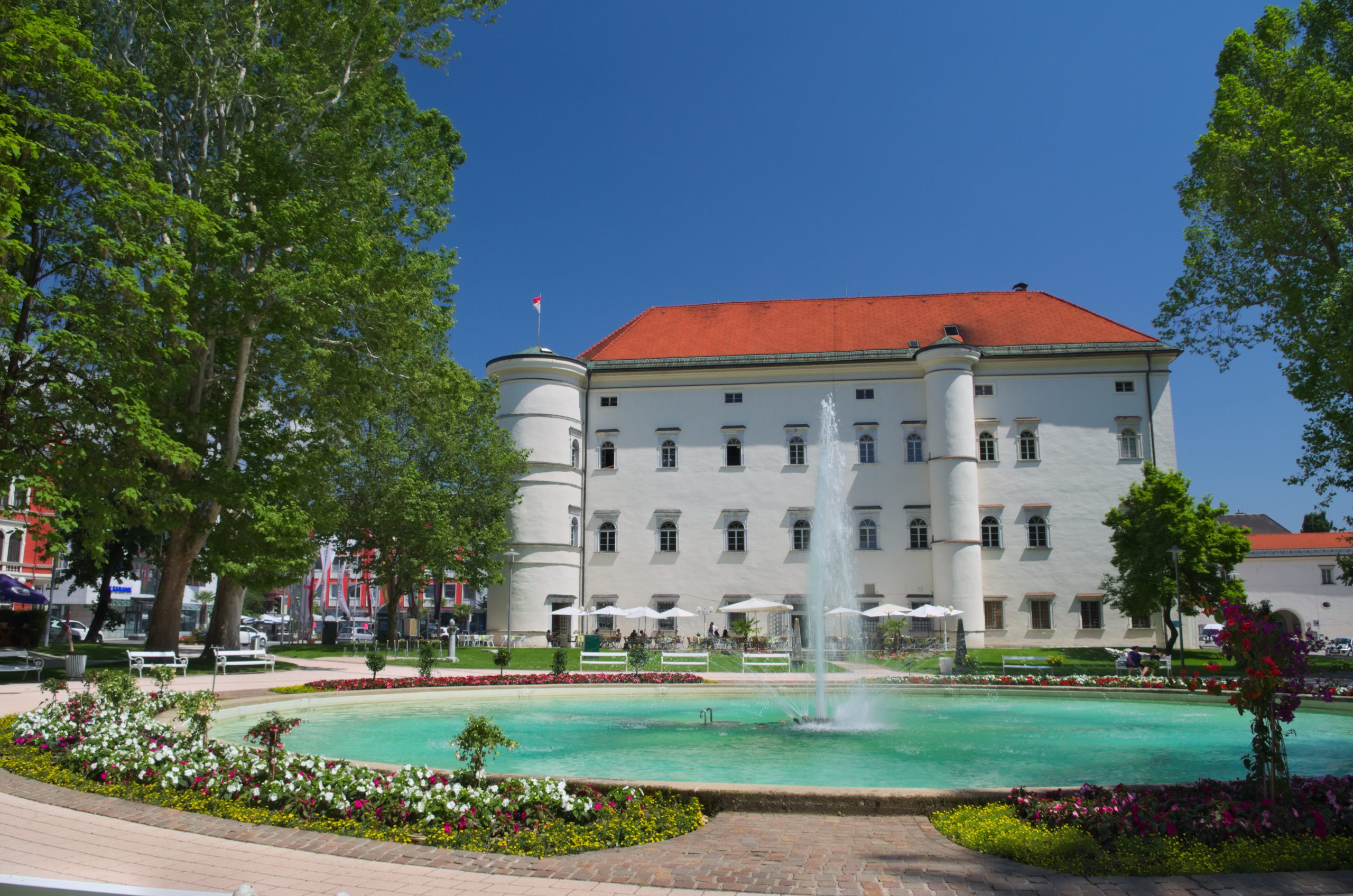 schönstes Renaissancebauwerk Österreichs - das Schloss Porcia