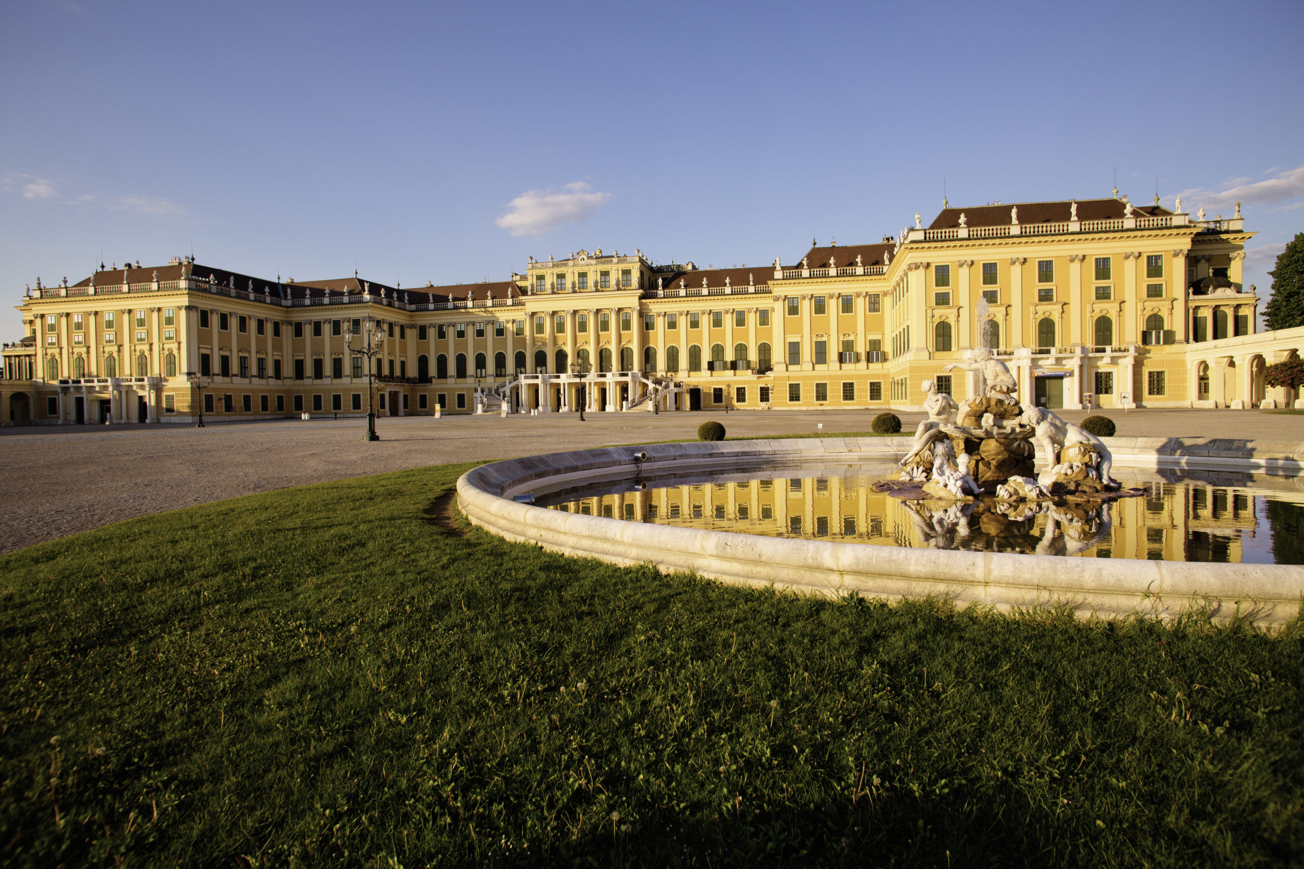 Il castello di Schönbrunn è lo spettacolo più popolare di Vienna