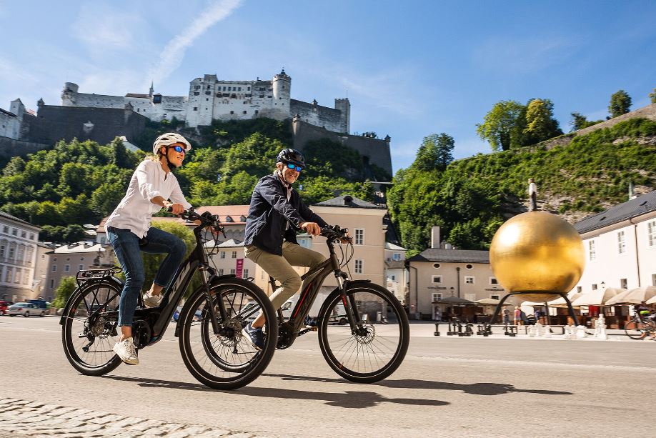 Sehenswürdigkeiten in Salzburg mit den Rad entdecken (c) KTM Fahrrad Sehenswürdigkeiten in Salzburg mit den Rad entdecken (c) KTM Fahrrad